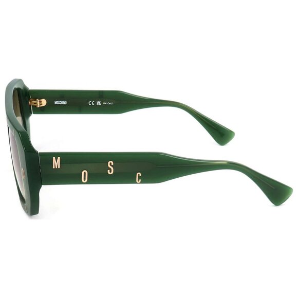 New Designer Moschino Women\'s 54mm Green Sunglasses
